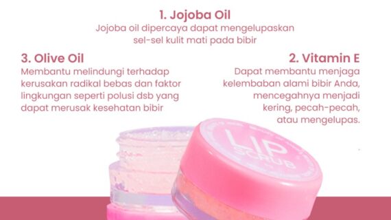 Lip Scrub Beauty Of Angel Mencerahkan dan Melembutkan Bibir – YT