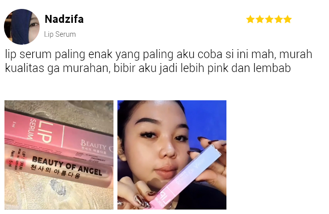 lip serum - testi